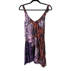 Intimately Free People Floral Mini Slip Dress, Size Small